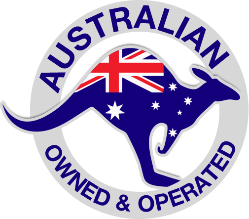 Australian Owned & Operated logo - our sydney security services clients